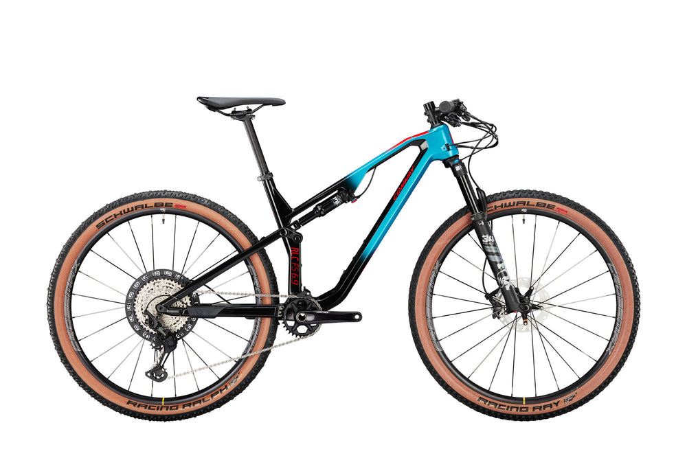 Conway VTT Tout Suspendu RLC FS 6.9 Mod. 23 vélo con.rlc fs 6.9 29 55 full sus.12sp rouge topaze
