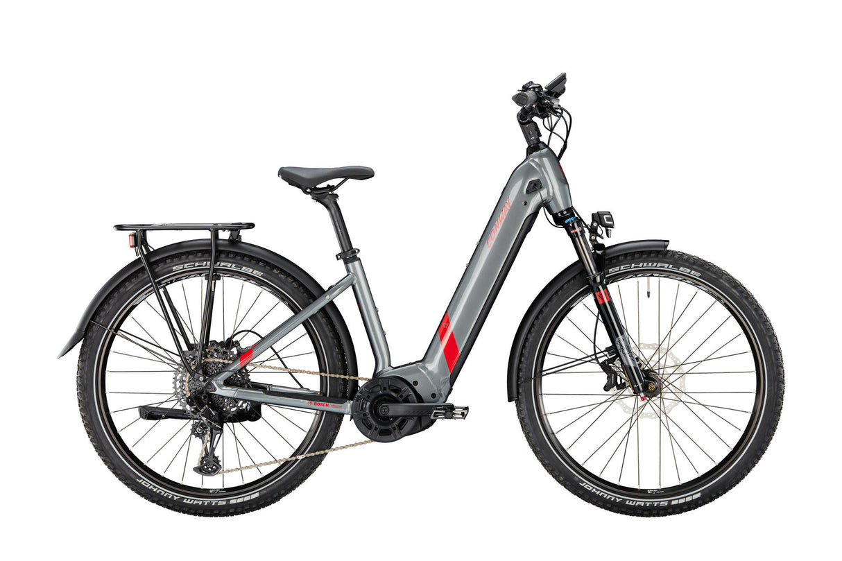 Conway SUV électrique Cairon SUV 5.0 mod. 23 e-bike conw.cairon suv 5.0 27,5 54 wave 12 vitesses gr. rouge