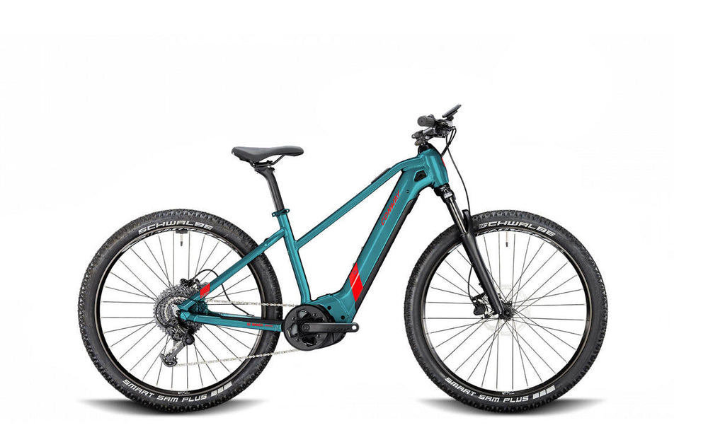 Conway VTT électrique semi-rigide Cairon S 2.0 500 mod. 24 ebike con.cairon s2.0 500 29 53 escaliers. 9sp rouge topaze