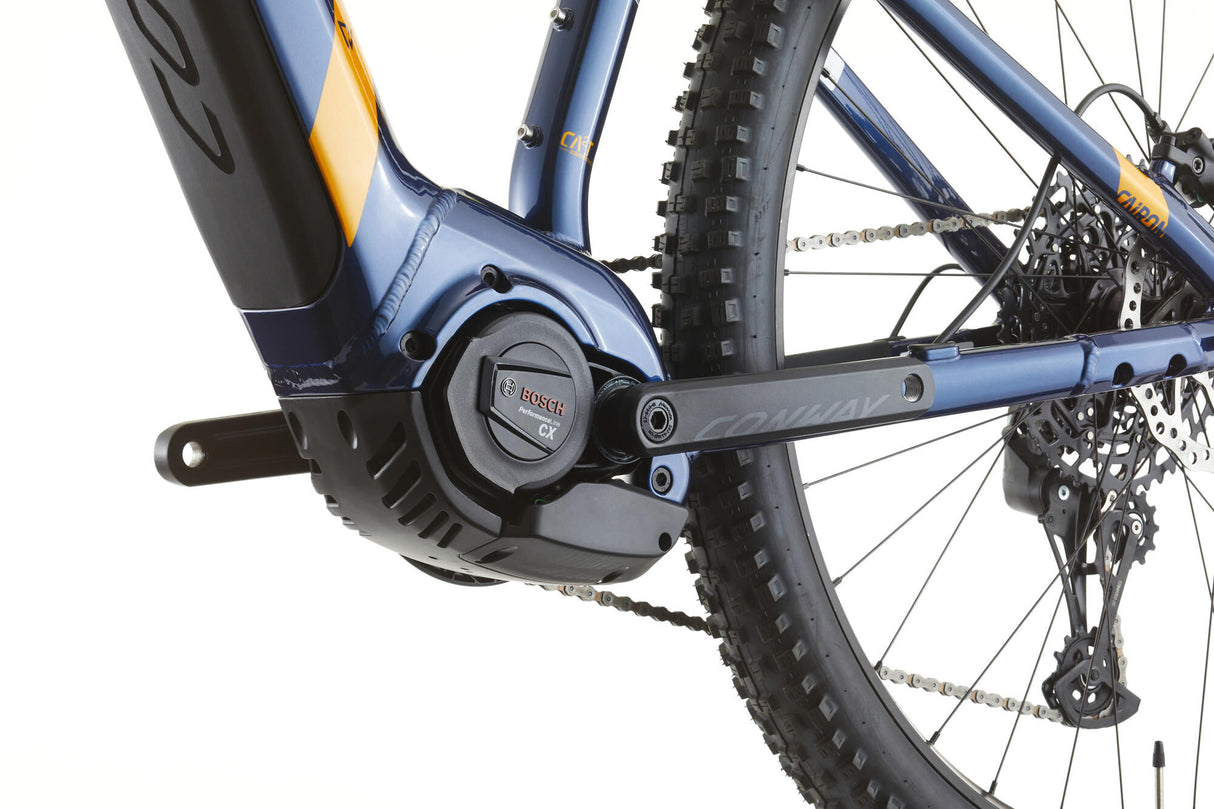 Conway VTT électrique semi-rigide Cairon S 4.0 mod. 24 conw. Cairon S 4,0 29 49 diam. 12sp bleu ou.