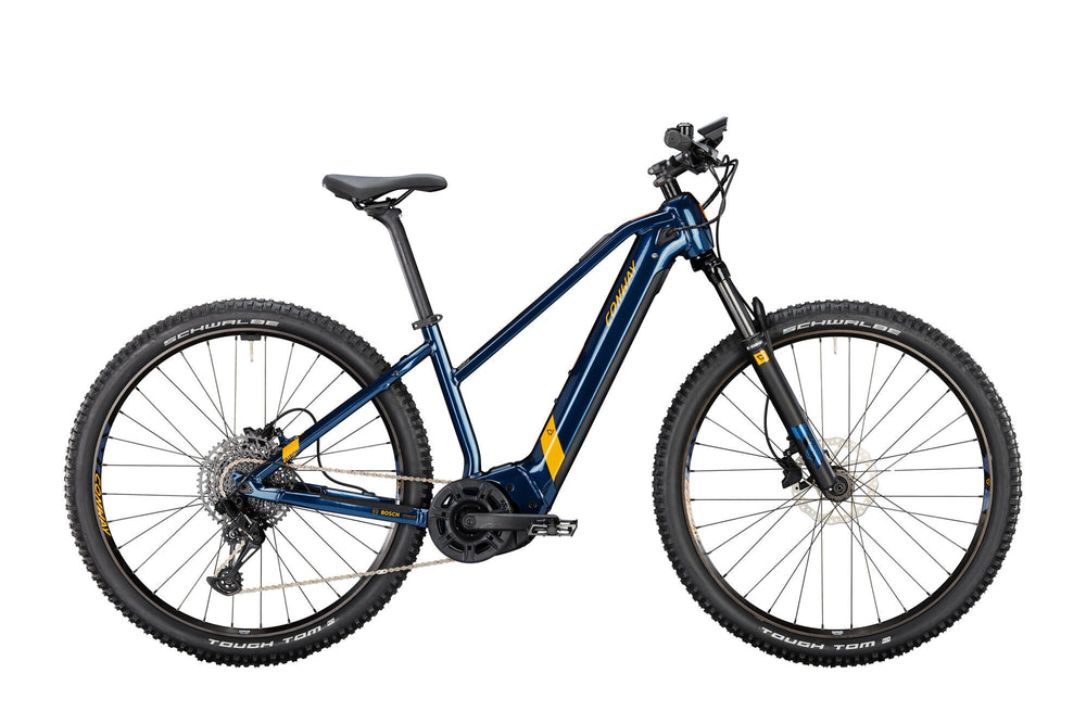 Conway VTT électrique semi-rigide Cairon S 4.0 mod. 24 ebike conw.cairon s 4.0 29 45 pédale. 12sp bleu ou.