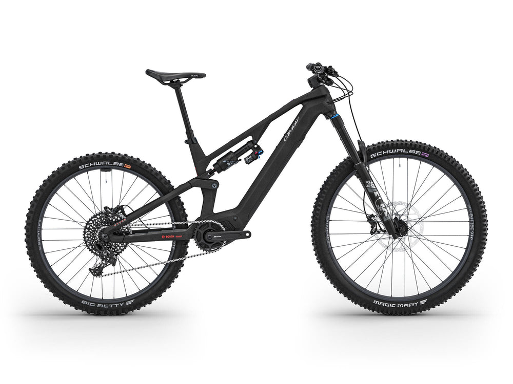 VTT électrique tout suspendu Conway Ryvon lt 4.0 mod. 24 ebike con.ry.lt 4.0 29 46 full sus.12sp carbone sil.