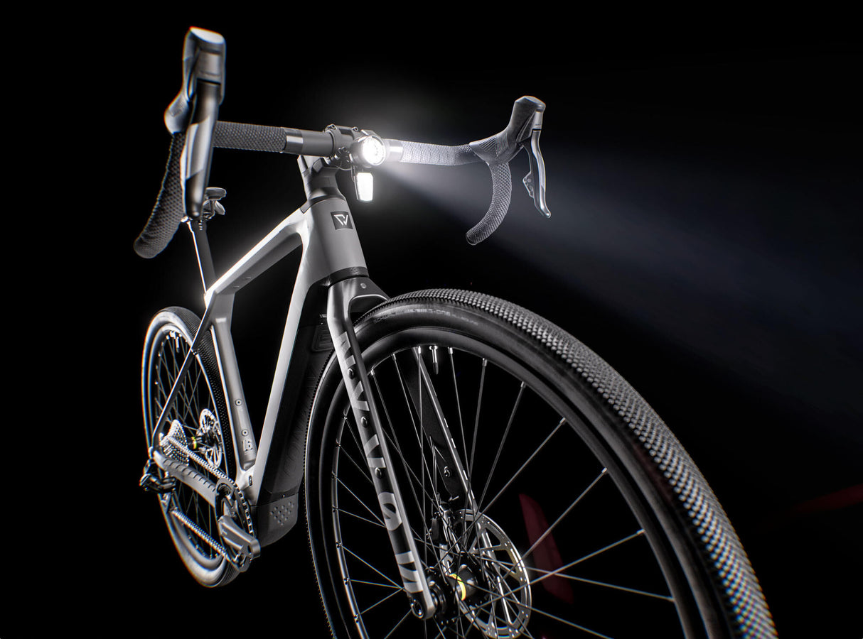 Vélo électrique tout-terrain Conway Nyvon 9.0 mod. 24 ebike conw.nyvon 9.0 28 51 diam.12sp gris argenté.