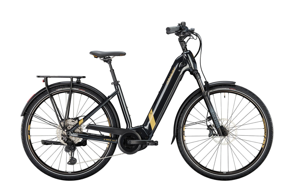Vélo de trekking électrique Conway Cairon T 6.0 mod. 24 ebike conw.cairon t 6.0 28 46 wave 11sp bl. or