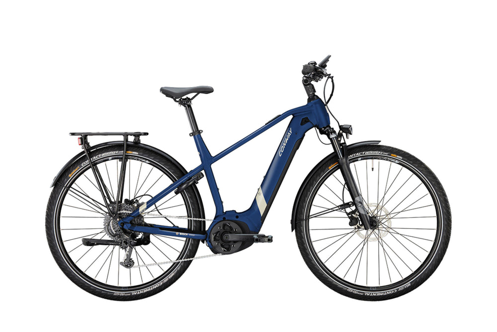 Vélo de trekking électrique Conway Cairon T 2.0 500 mod. 23 ebike conw.cairon t 2.0 500 28 48 diam. bleu des.