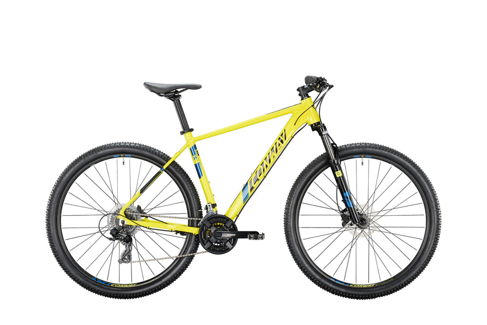Conway vtt semi-rigide ms 3.9 mod. 24 vélo conw.ms 3.9 29 56 semi-rigide 21sp bleu acide