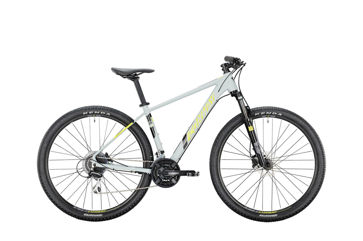 Conway vtt semi-rigide ms 4.9 mod. 24 vélo conw.ms 4.9 29 51 semi-rigide 24sp gris acide