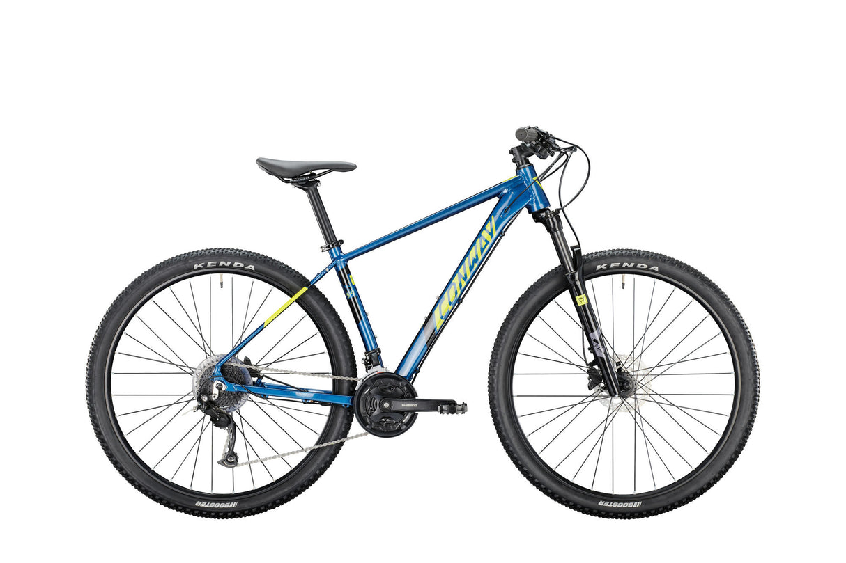 Conway vtt semi-rigide ms 5.9 mod. 24 vélos conw.ms 5.9 29 56 semi-rigide 27sp bleu acide
