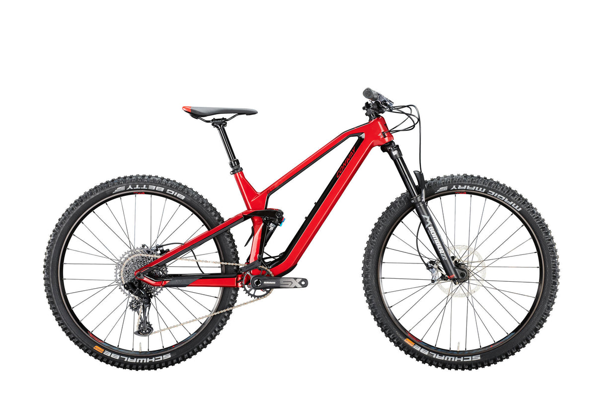 Conway vtt tout suspendu wme 3.9 mod. 24 vélos conw.wme 3.9 29 40 suspension complète 12sp rouge noir