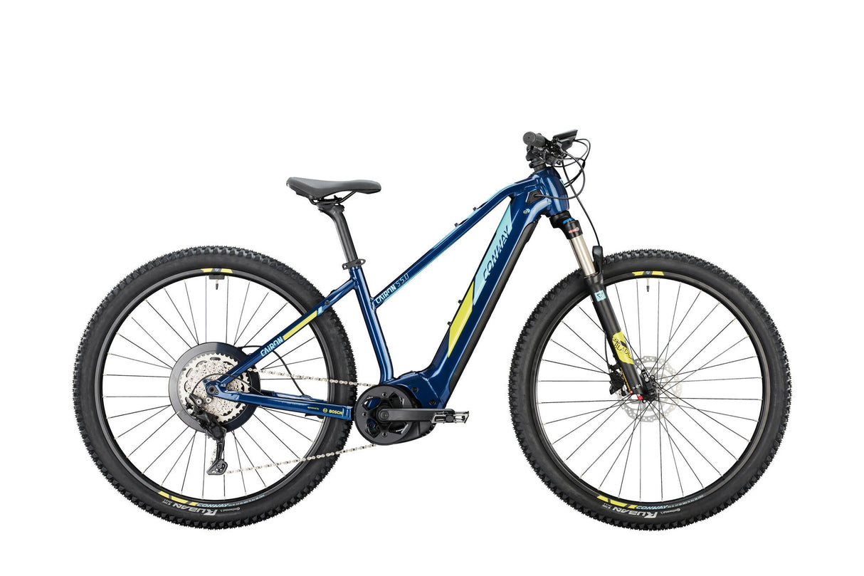 Conway VTT électrique semi-rigide Cairon S 5.0 mod. 24 ebike conw.cairon s 5.0 29 53 pédale. 9sp bleu bleu