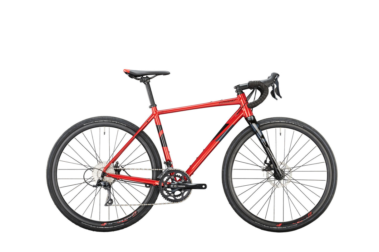 Conway gravier grv 3.0 mod. 24 participants à vélo. grv 3.0 28 53 diam. 18sp rouge noir