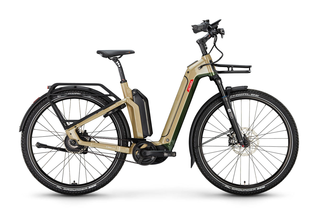Vélo urbain électrique Victoria utilyon 5 (#1) ebike vict. utilitaire 5 29 56 etc. gris