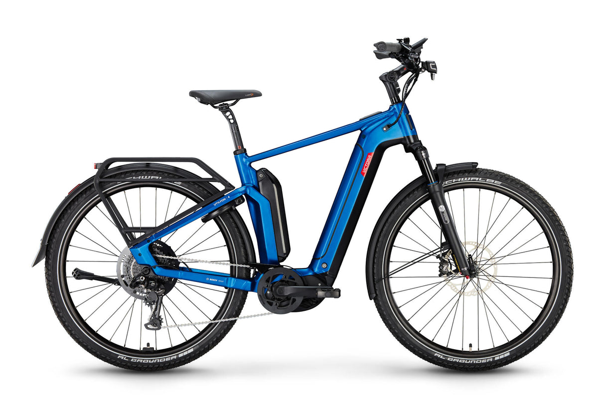 Vélo urbain électrique Victoria utilyon 4 (#1) ebike vict. utilyon 4 29 48 10sp vague rouge