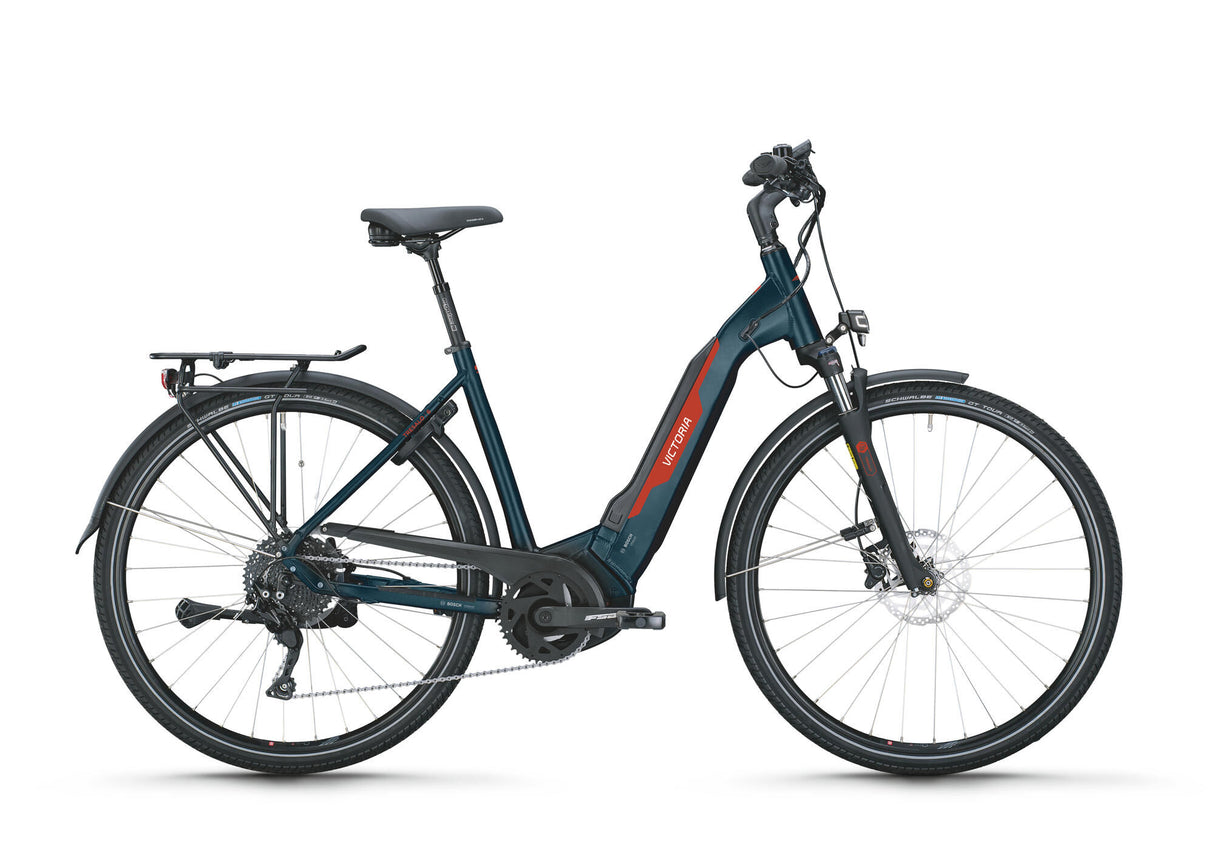 Vélo de trekking électrique Victoria tresalo 6 (#1) ebike vict. tresalo 6 28 60 10sp vague bleu
