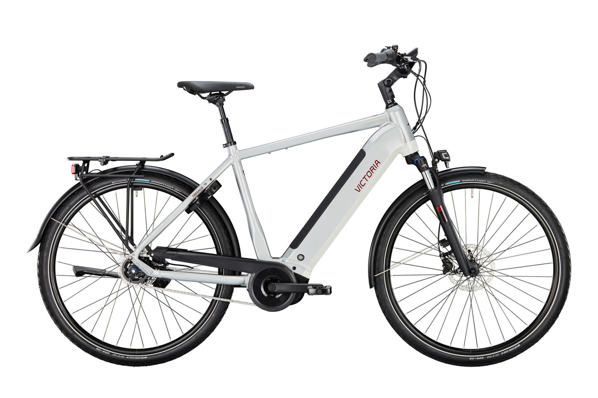 Vélo de trekking électrique Victoria tresalo 15 (#1) ebike vict. tresalo 15 28 60 5sp fh argent