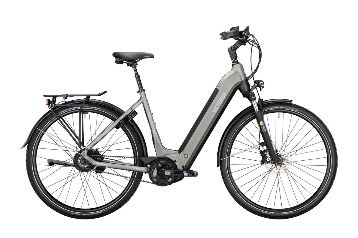 Vélo de trekking électrique Victoria tresalo 17 (#1) ebike vict. tresalo 17 28 56 etc. batte vague noir