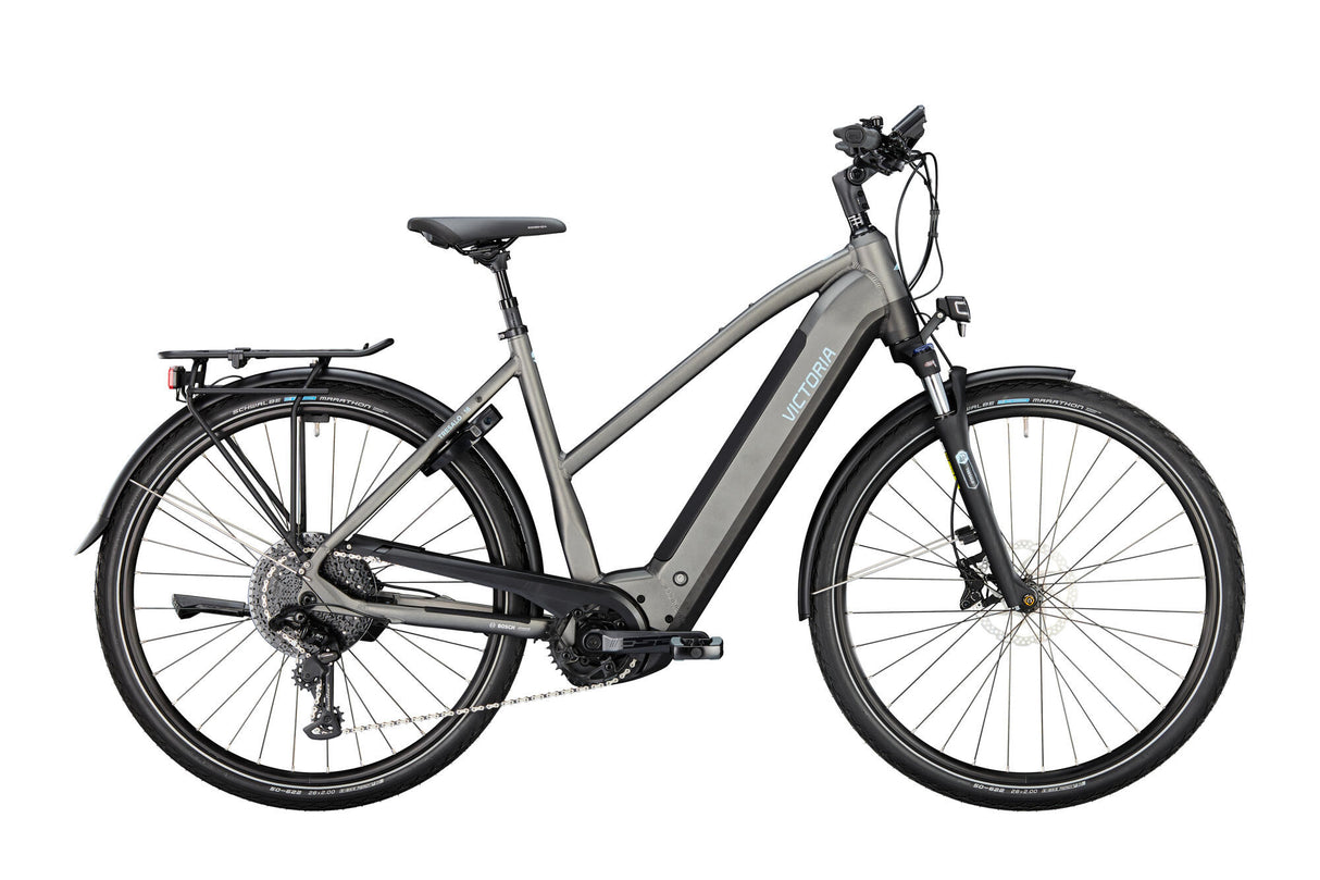 Vélo de trekking électrique Victoria tresalo 16 (#1) ebike vict. tresalo 16 28 48 11sp trap.bat noir