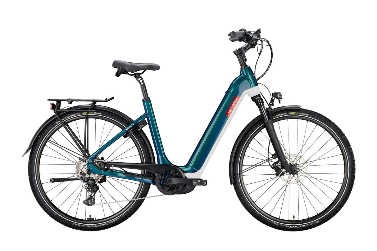 Vélo de trekking électrique Victoria manoc 4 mod. 24 ebike vict.manoc 4 28 46 vague 10sp casquette tong.