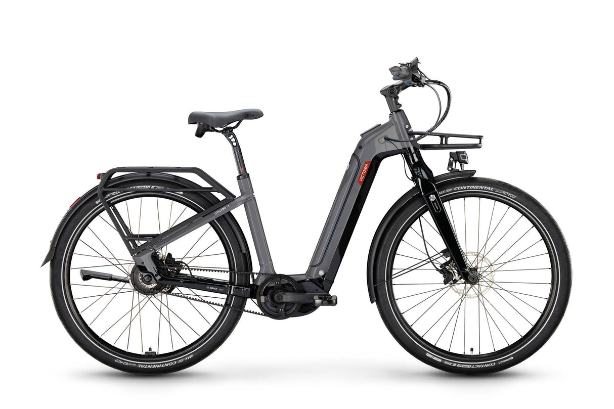 Vélo urbain électrique Victoria utilyon 1 (#1) ebike vict. utilyon 1 29 48 5sp cb vague gris