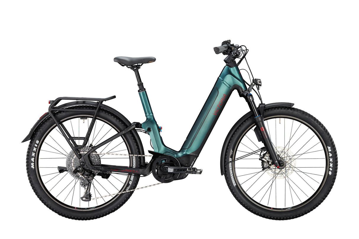 Victoria électrique tout suspendu trail 6 (#1) ebike vict. cours 6 28 56 11sp vague noir