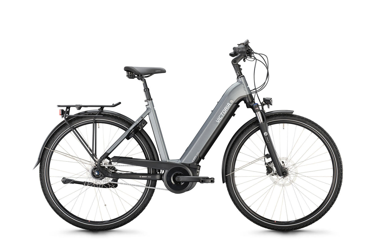 Vélo de trekking électrique Victoria tresalo 11 (#1) ebike vict. tresalo 11 28 56 7sp vague gris