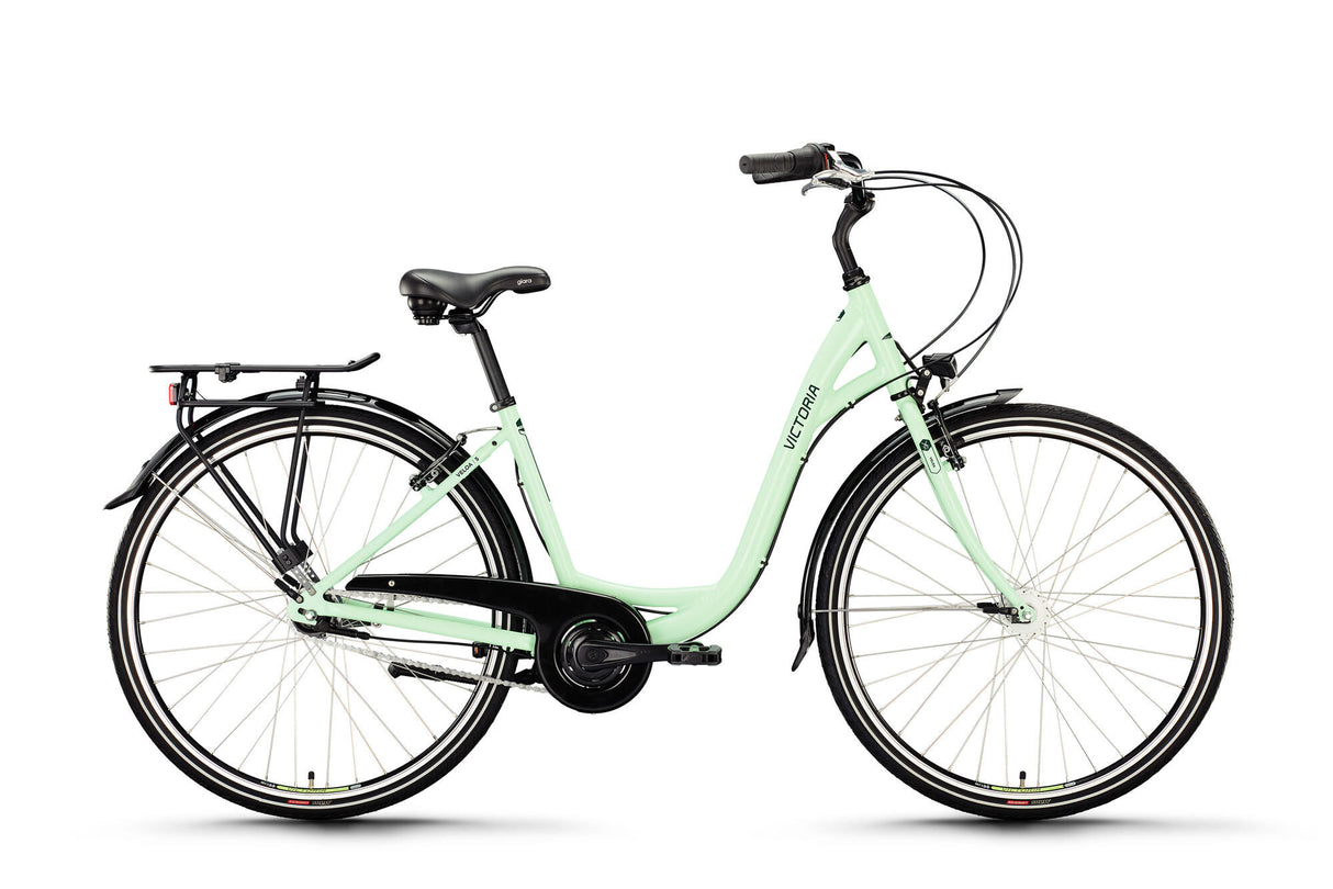 Vélo de ville Victoria classique 5 mod. 24 vélos vict.classic 5 28 45 entrée basse 7sp vert glace
