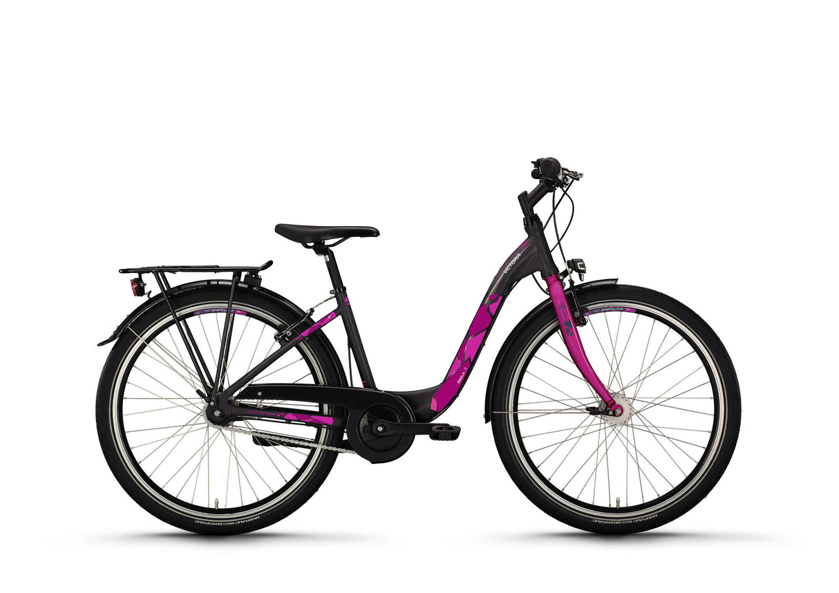 Vélo pour jeunes Victoria eqola 7 mod. 24 vélos vict.eqola 7 26 44 entrée basse 7sp pl.grey