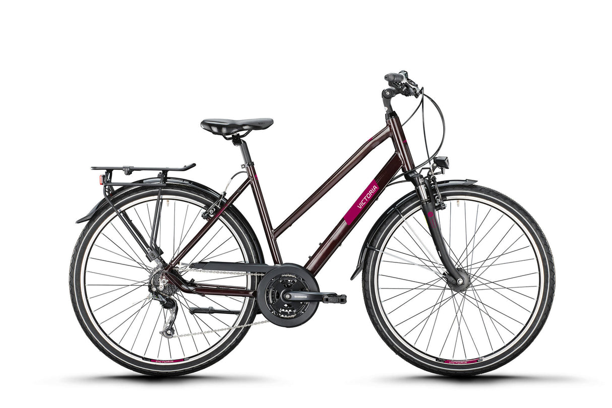 Vélo de trekking Victoria treqana 2 mod. 24 vélos vict.treqana 2 28 51 escaliers. 24 cuillères à café de brun rosé