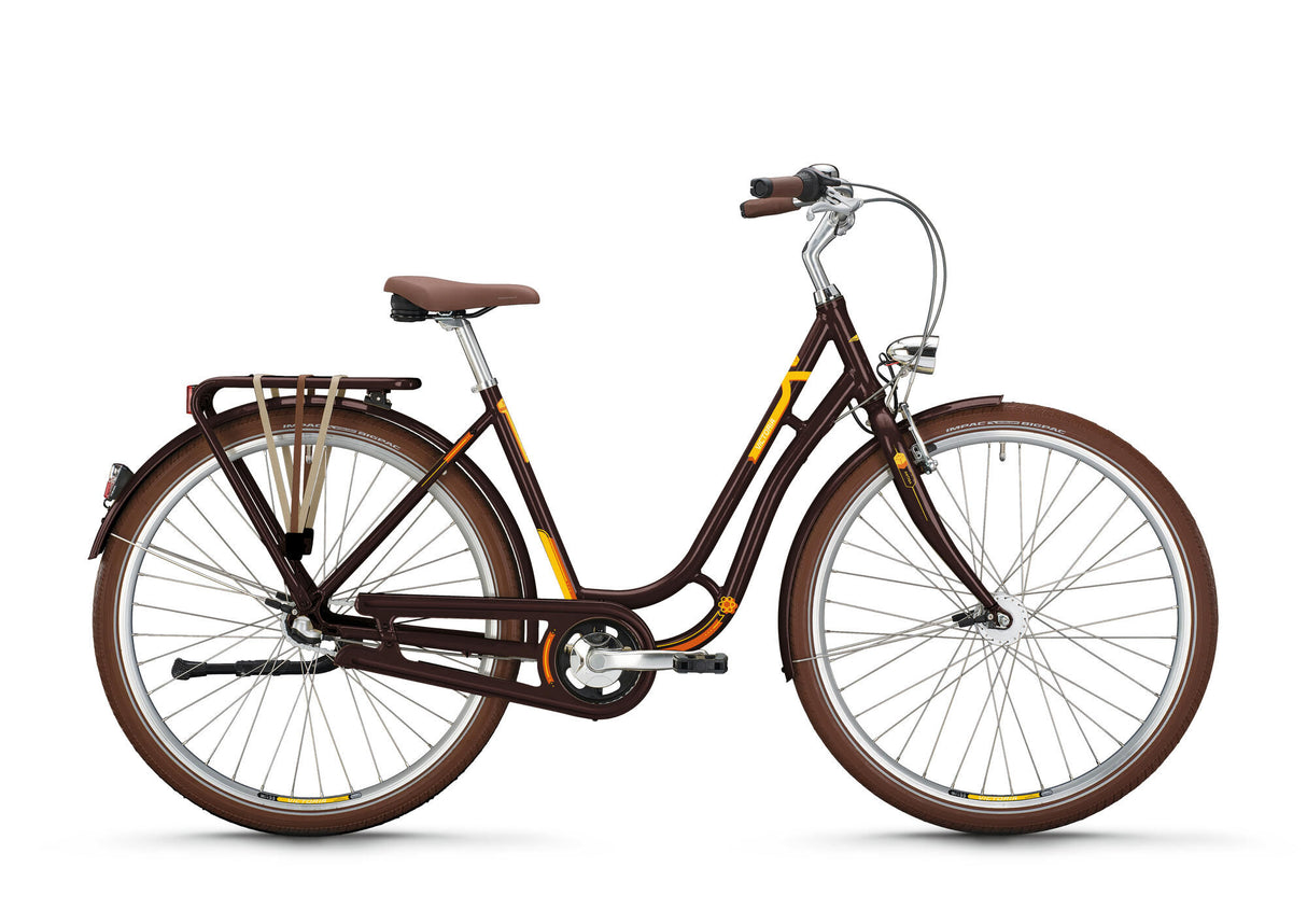 Vélo de ville Victoria antiqa 3 mod. 24 vélo vict.antiqa 3 28 55 nost.7sp mahagoni rouge