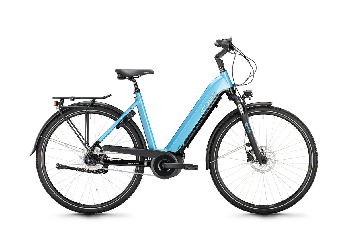 Vélo de trekking électrique Victoria tresalo 11 (#1) ebike vict. tresalo 11 28 46 7sp vague bleu