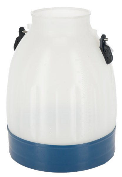 Kerbl products seau à lait semi transparent bleu 30 litres