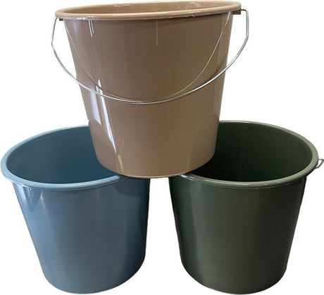 Produits seau plastique ménager 10 litres couleurs eco