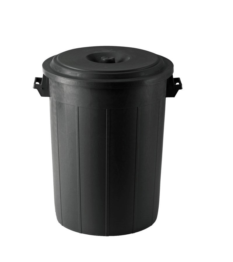 Produits baril d'alimentation kerbl avec couvercle 70 litres