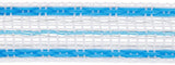 Ako Platinumline ruban anti-effrayant 20 mm blanc bleu 200m