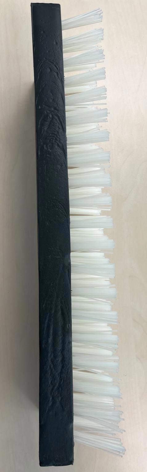 Produits brosse à veaux nylon blanc 45x15cm remplissage 4cm
