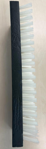 Brosse à mollets nylon blanc 4cm 45x15cm