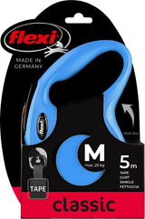 Flexi products ligne rétractable nouveau pneu classique bleu m 5 mètres jusqu'à 25kg