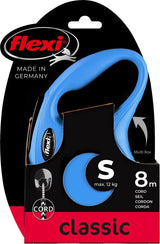 Flexi products ligne rétractable nouveau cordon classique bleu s 8 mètres jusqu'à 12kg