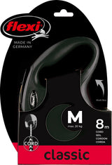 Flexi products ligne rétractable nouveau cordon classique noir m 8 mètres jusqu'à 20kg