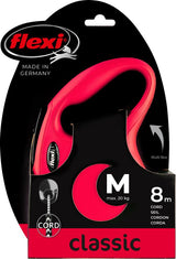 Flexi products ligne rétractable nouveau cordon classique rouge m 8 mètres jusqu'à 20kg
