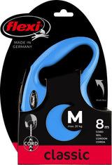 Produits ligne rétractable flexi nouveau cordon classique bleu m 8 mètres jusqu'à 20kg