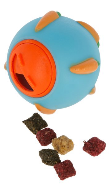 Produits boule à grignoter pour rongeurs bleue