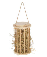 Kerbl products Râtelier à foin 3 en 1 Râtelier suspendu à rouleau debout 25 x 15 cm