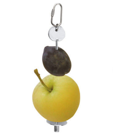 Kerbl products porte-fruits en métal 20cm pour rongeurs