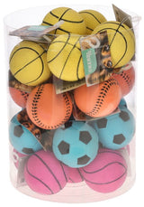 Boule néon 6 cm assortie | 24 pièces
