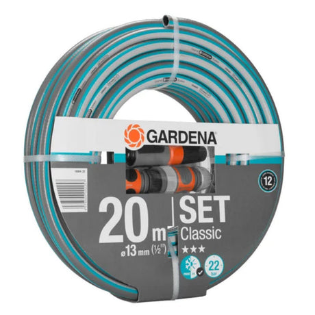 Gardena tuyau d'arrosage classique+bras 1 2 pouces 20m 18004-20