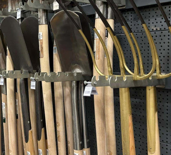 Outil fourche à manche bêche l30cm de la poutre porteuse