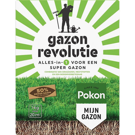Pokon révolution de la pelouse 1kg