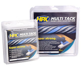 Hpx producten dubbelzijdige multi tack tape semi transparant 12mm x 25m