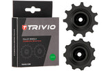 Trivio - roues de dérailleur 11 roulements inox 11t